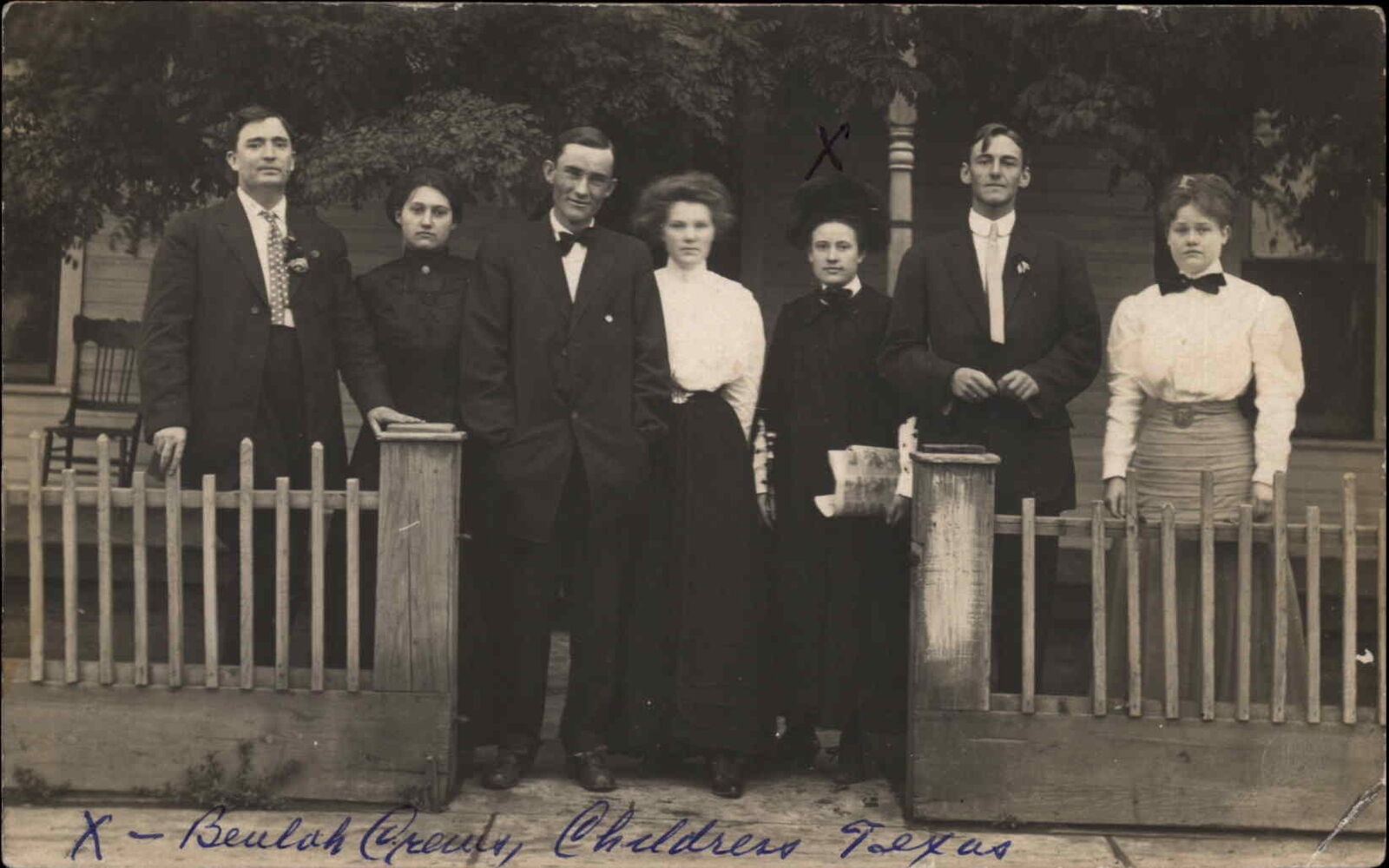 Group Photo - Childress Texas  in 1910
