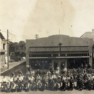 Gypsy Motorcycle Club in Amarillo 1929