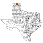 Hansford County Map