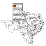 Hartley County Map