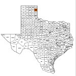 Hemphill County Map