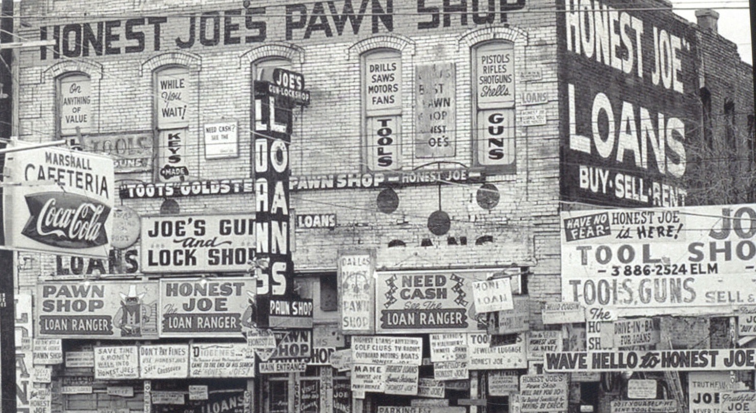 Honest Joe's Pawn Shop 1950's