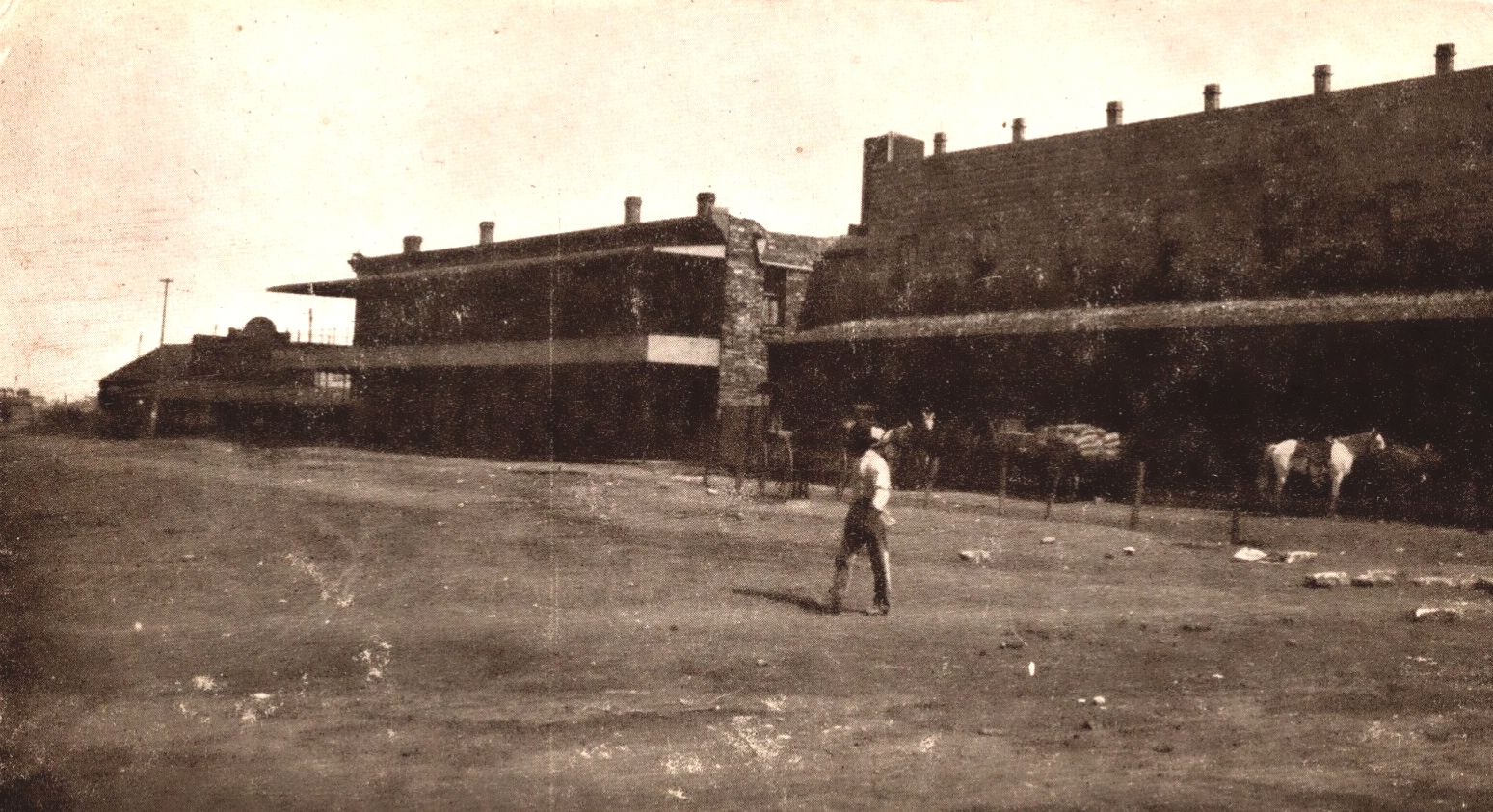 Hotel Denver in Childress in 1890