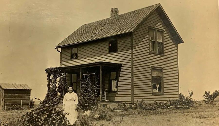 House Near Lockney in 1916