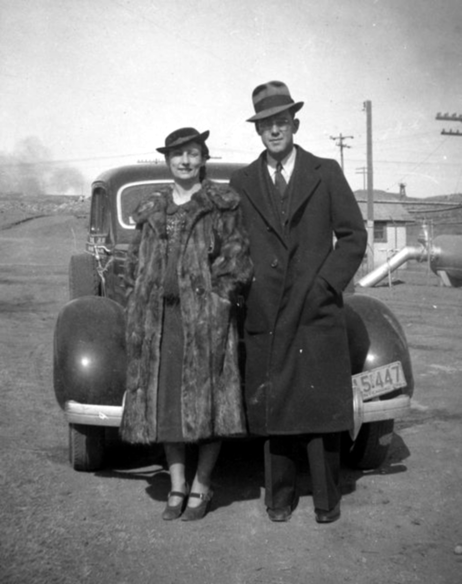Imogene and Walter DeVaney in 1937