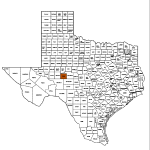 Irion County Map