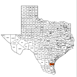 Kleberg County Map