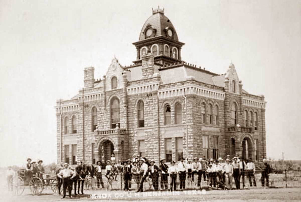 Knox County Courthouse in 1888