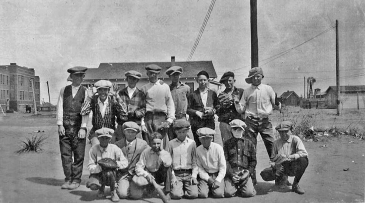 Lamesa Boys Baseball Team in Late 1920s