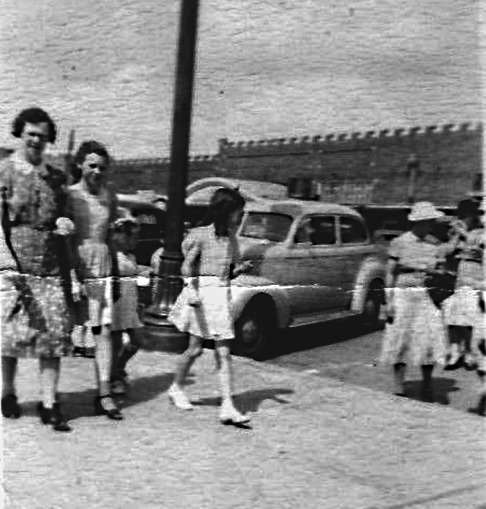 Lamesa Texas Street Scene in 1940's