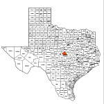 Lampasas County Map