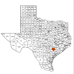 Lavaca County Map