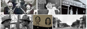 1800 to 1940 Texas Oilmen, Outlaws, Street Scenes, Family, Justice