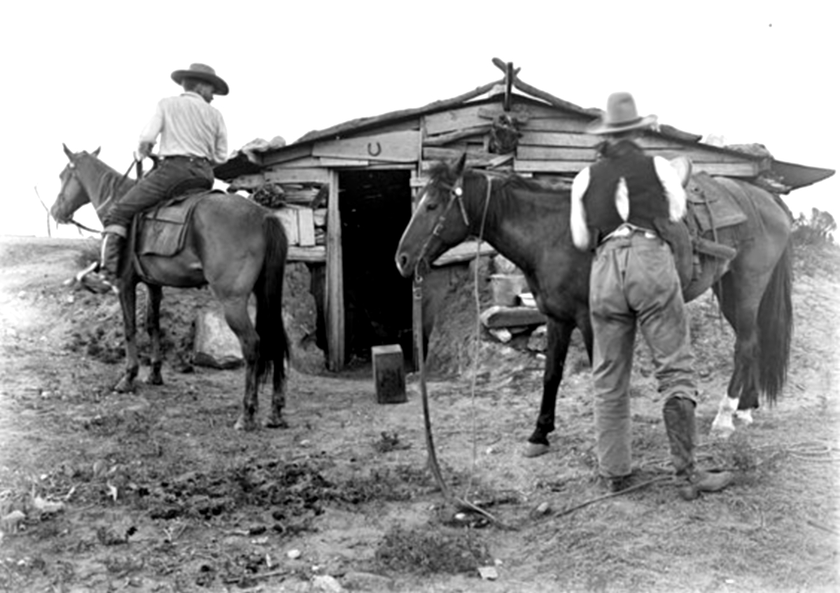 Line Camp & Headquarters Matador Ranch in 1908