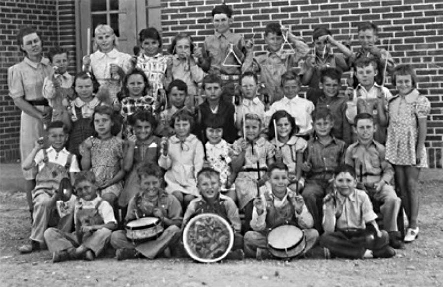 Littlefield 2nd Grade Class in 1938