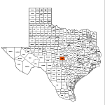 Llano County Map
