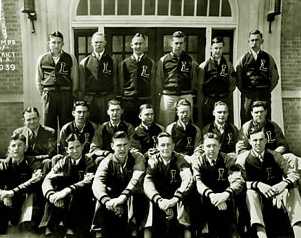 Lockney Texas High School Football Team in 1939