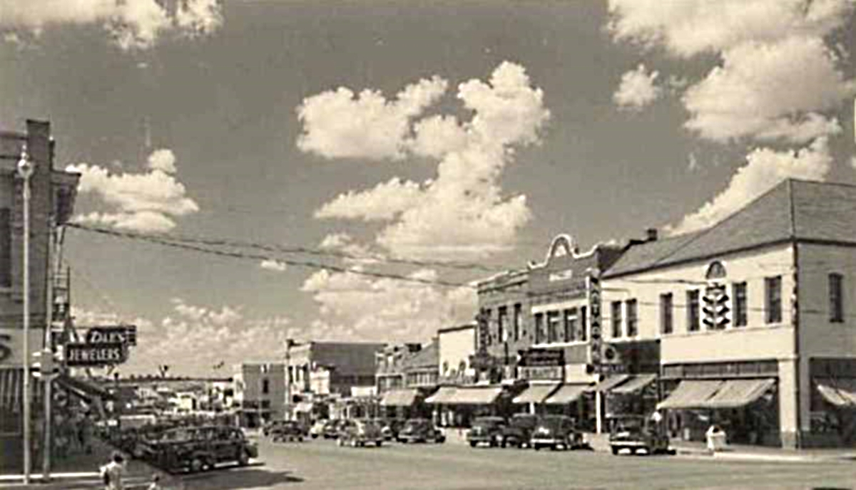 Main Street Big Spring 1940s