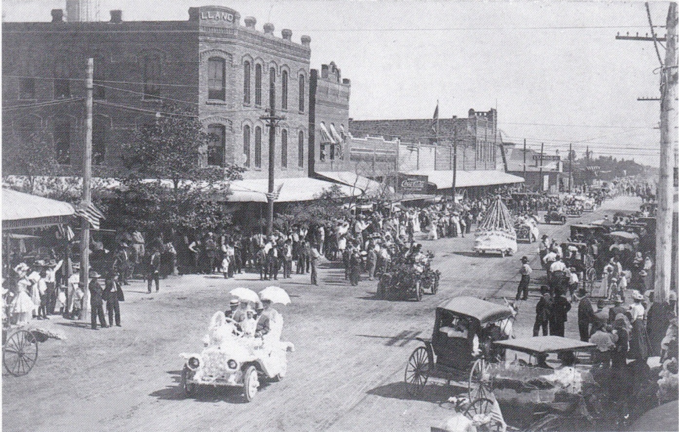 July 4th Parade in Midland Texas in 1918 