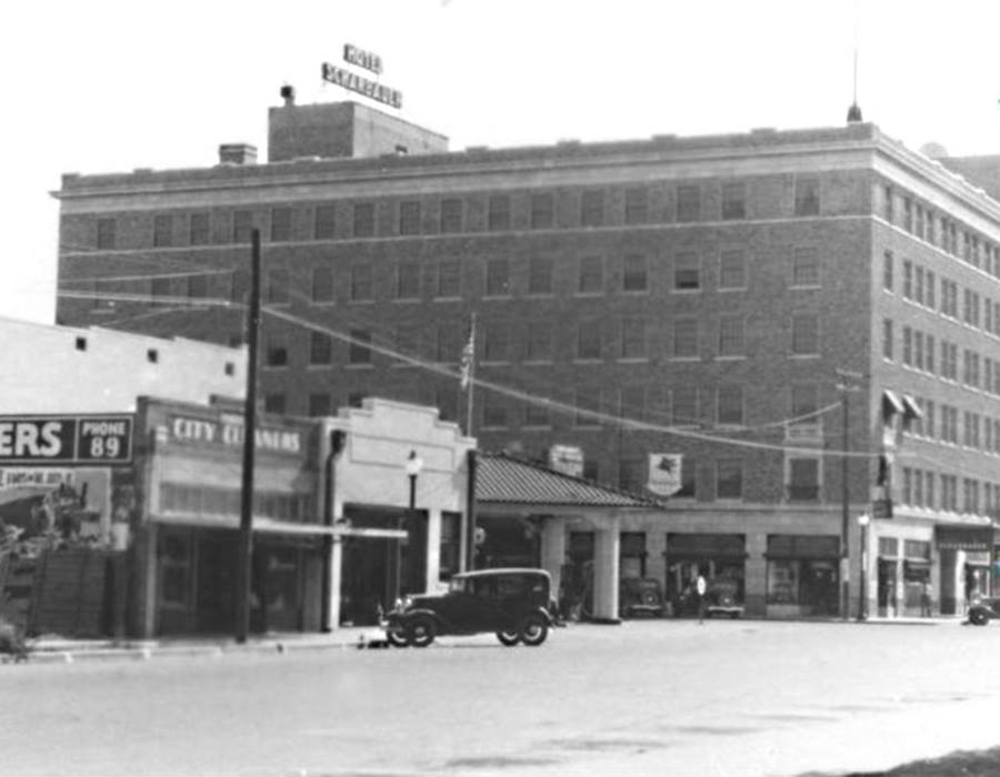 Midland Street Scene in 1935