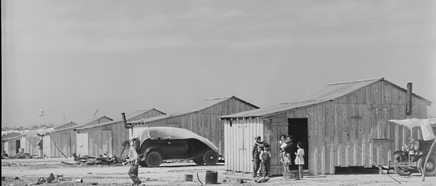 Migrant Labor Housing in 1939
