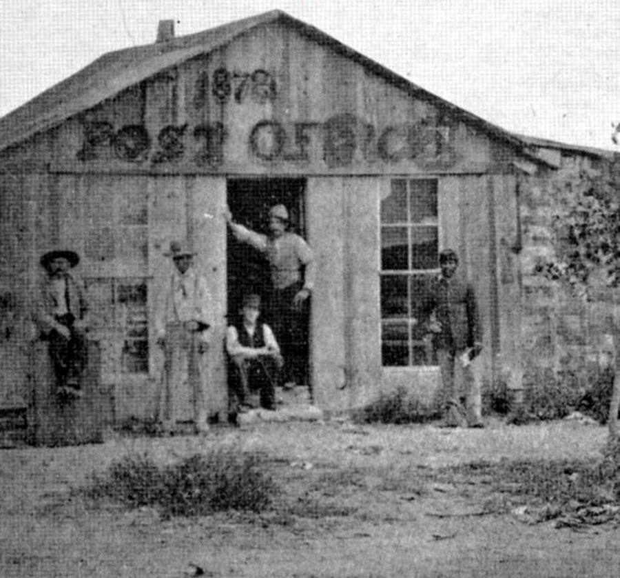 Mobeetie Texas Post Office in 1880