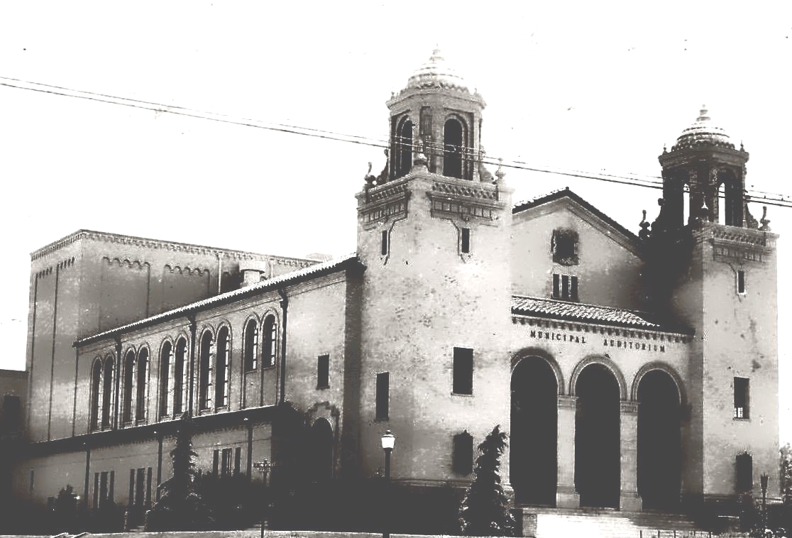 Municipal Auditorium in Big Spring Texas in 1941