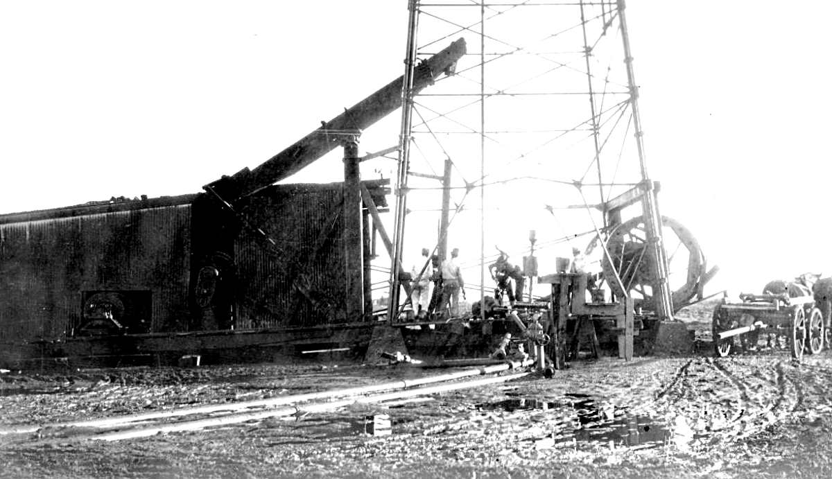 Oil Well in Winkler County in 1926