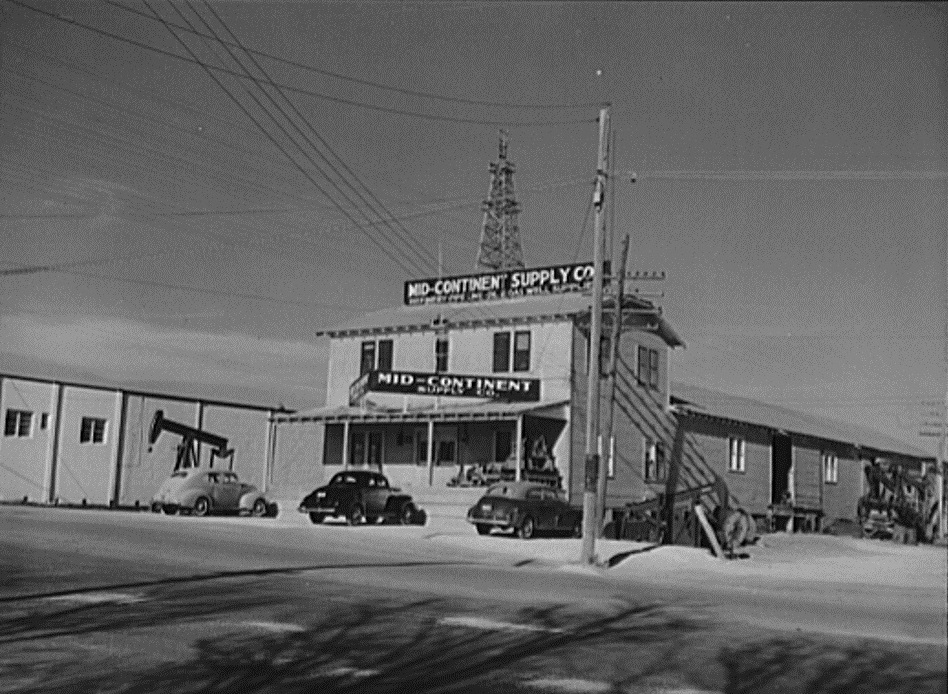 Mid-Continent Supply Co. Odessa Texas in 1942