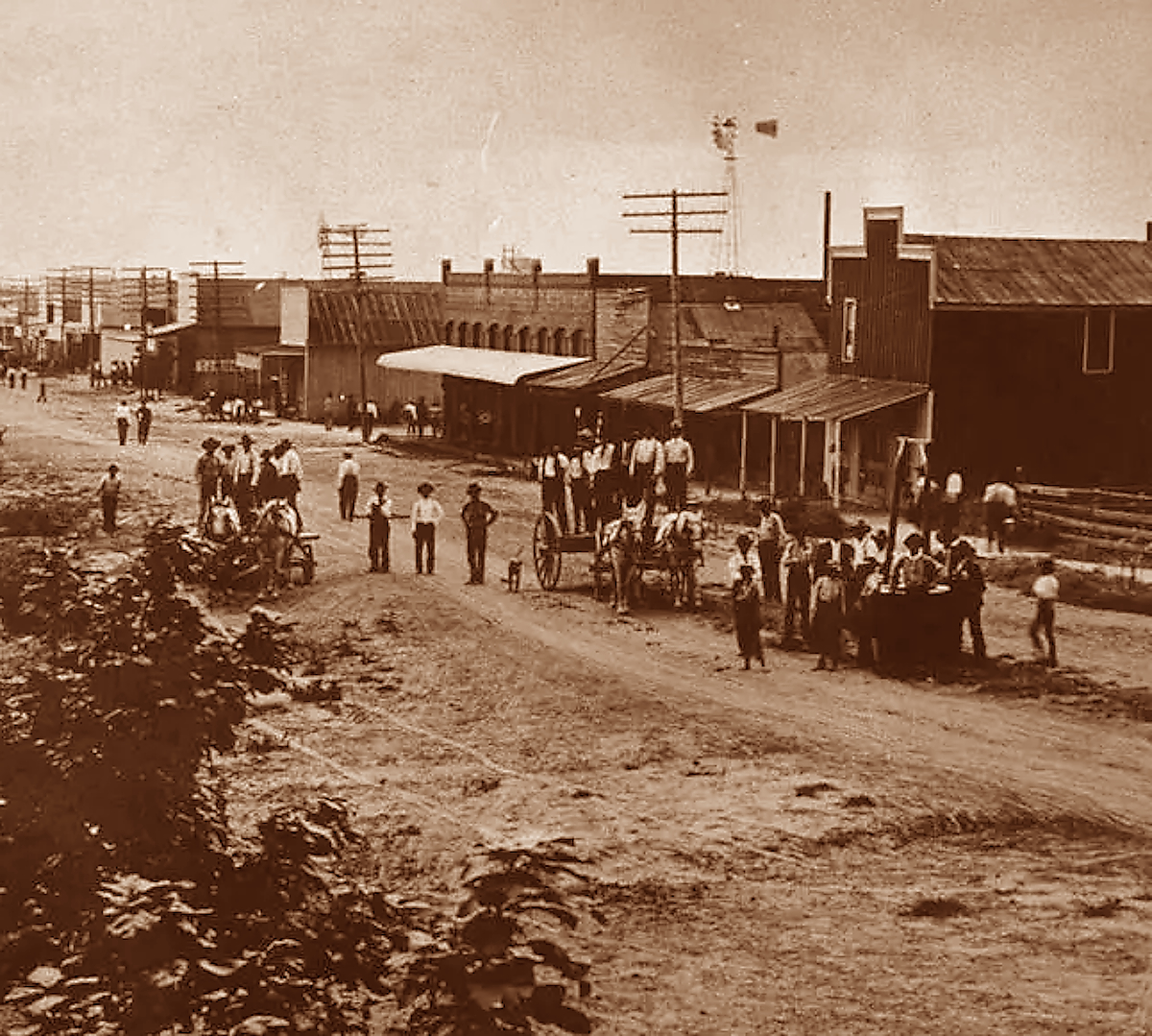 Olden Texas in 1900