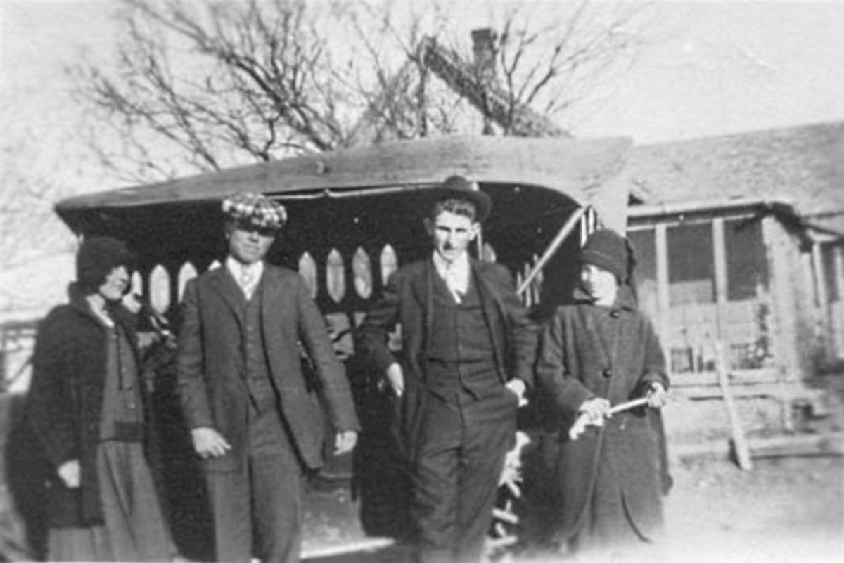 Park House and Car in 1919