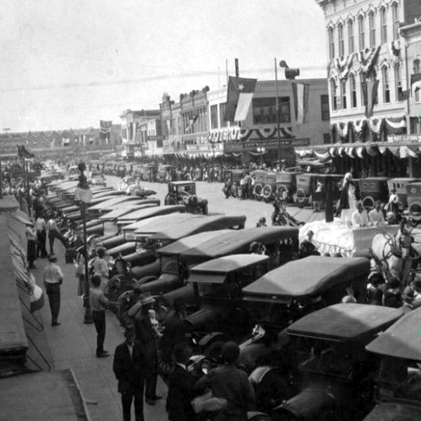 Pine Street Abilene Texas 1920