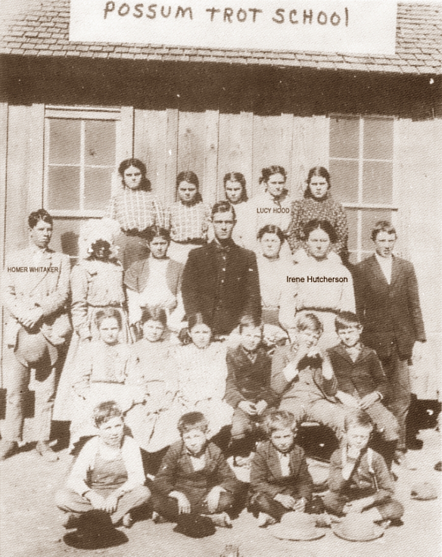 Possum Trot School in 1907