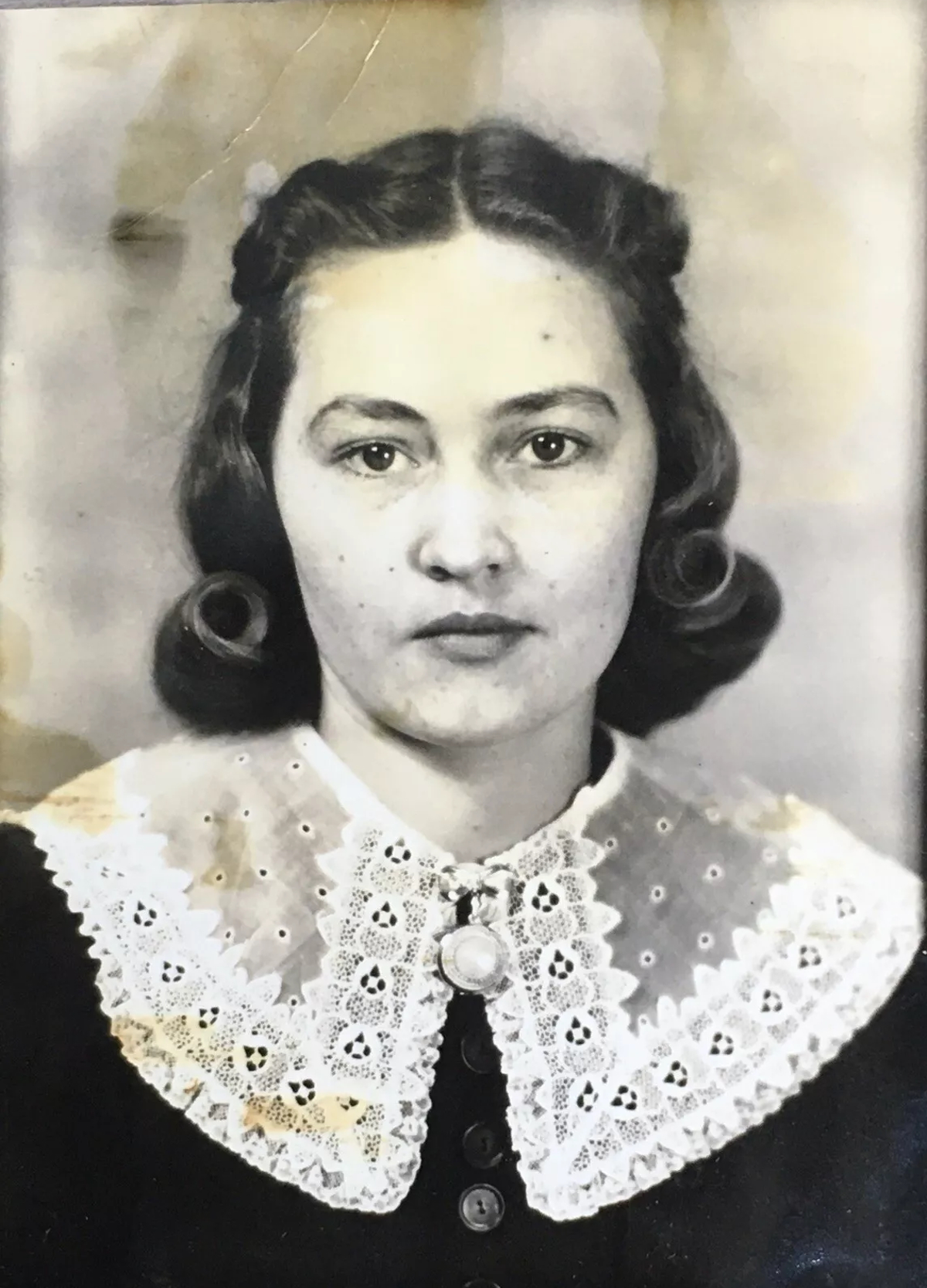 Pretty Young Woman in Lubbock in 1941