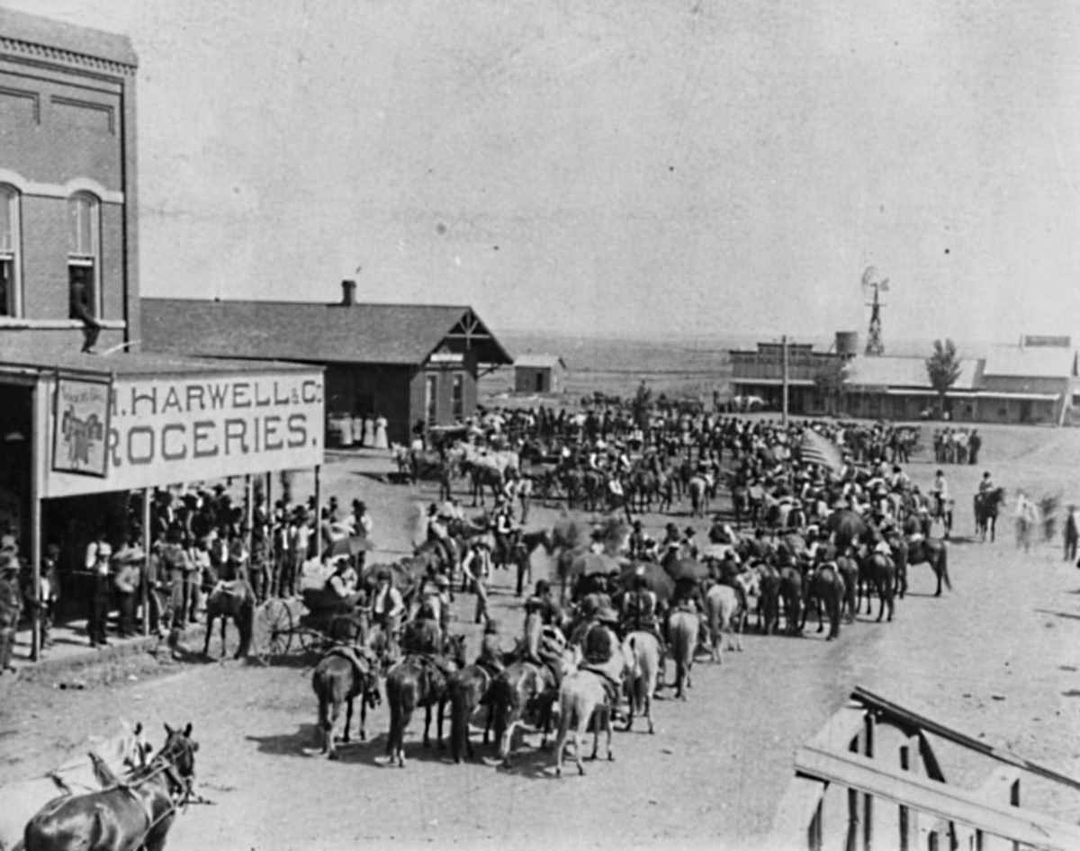 Quanah Texas in 1896