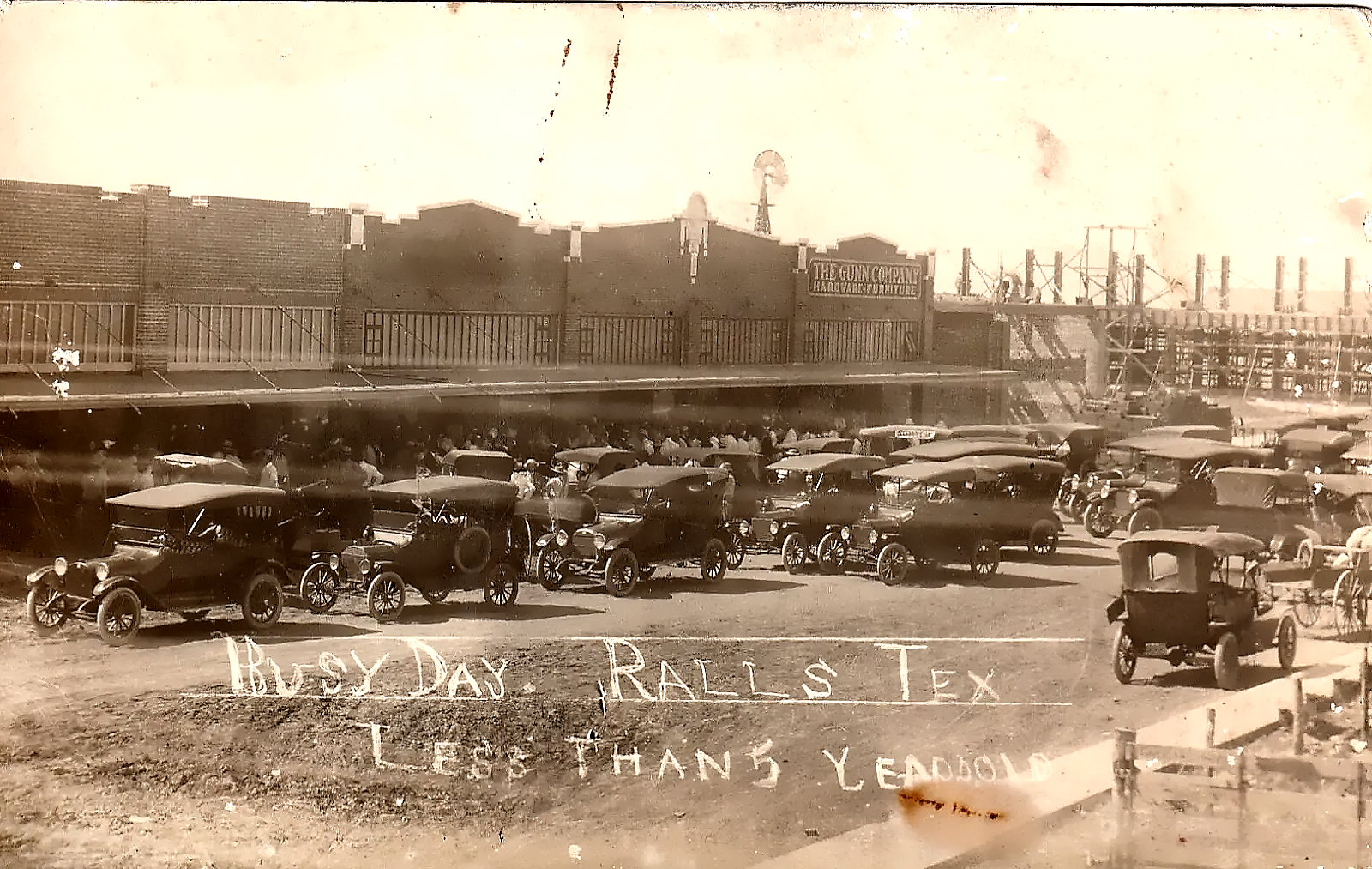 Ralls Texas in 1916