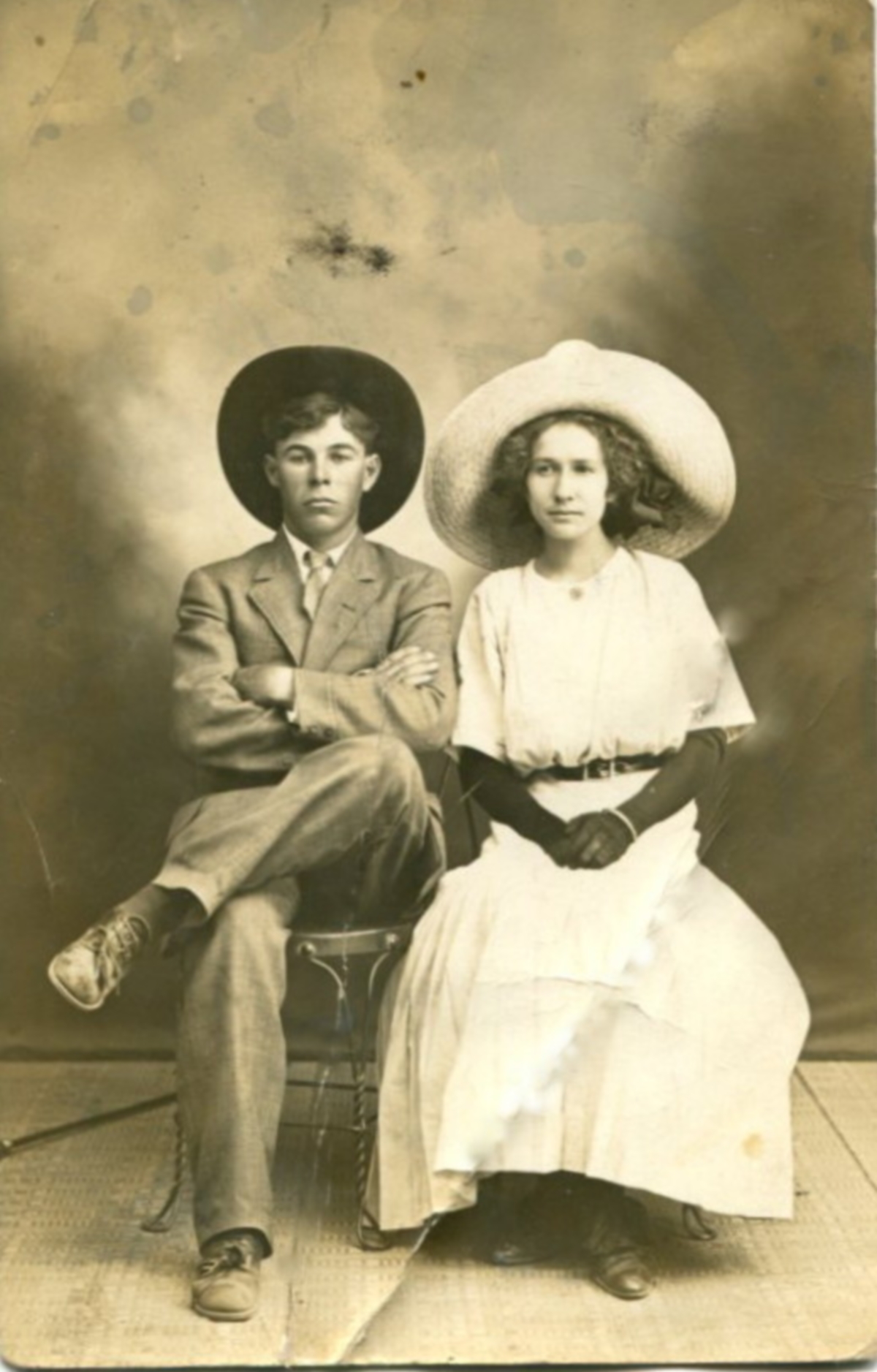 Reed and Mae Dean Harper 1916