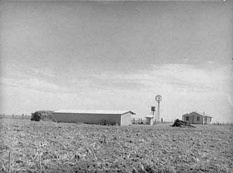 Farm Near Ropesville in Hockley County Texas in 1939