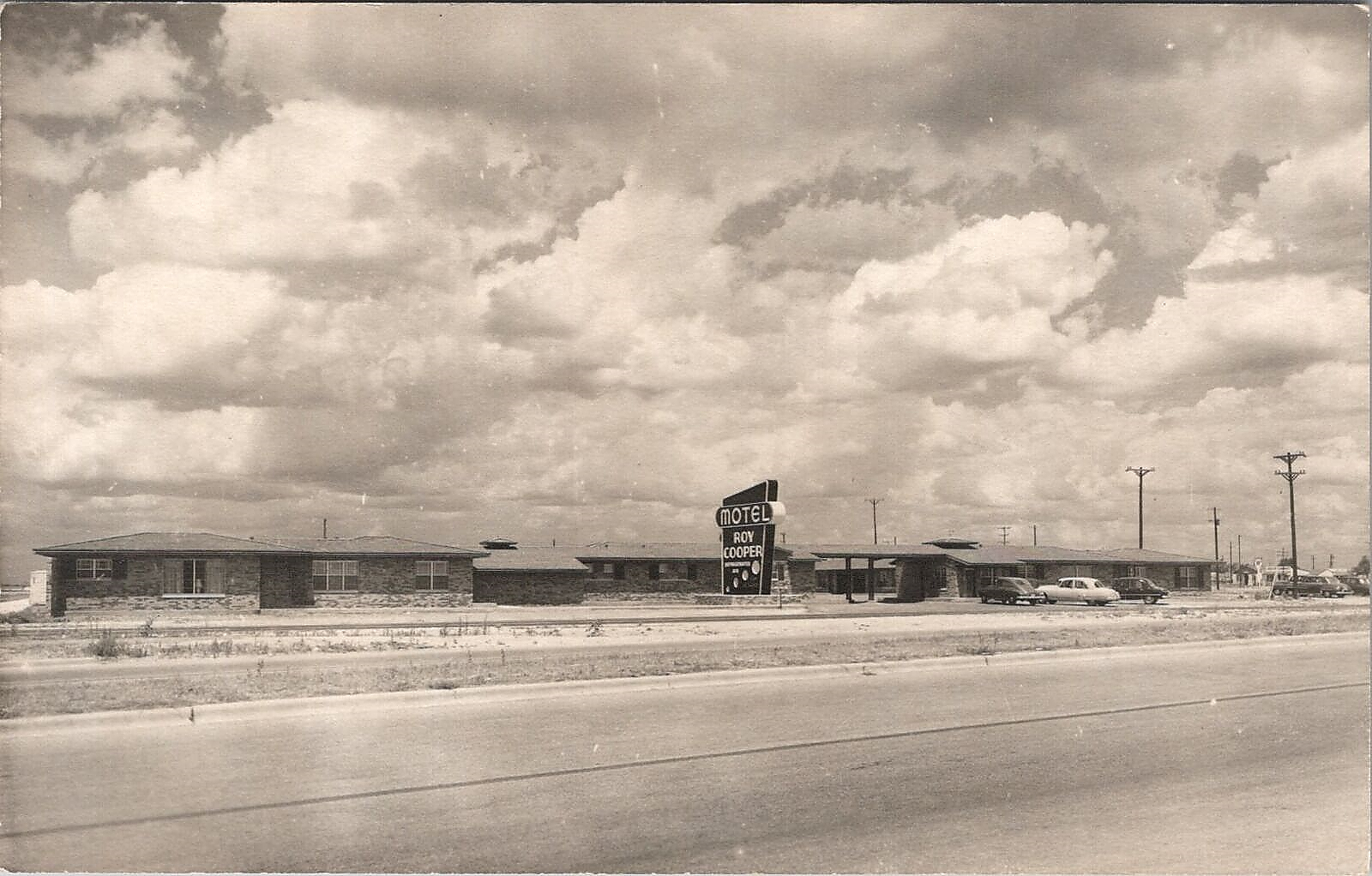 Roy Cooper Motel in Lubbock in 1950s