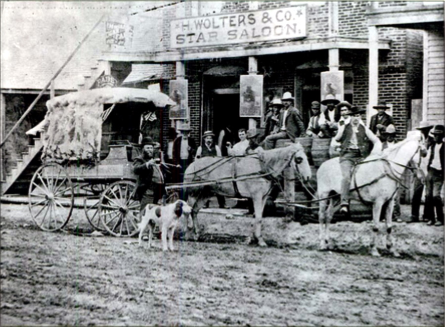 Star Saloon San Angelo Late 1800s