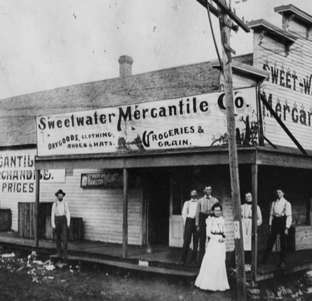 Sweetwater Mercantile in Early 1900s