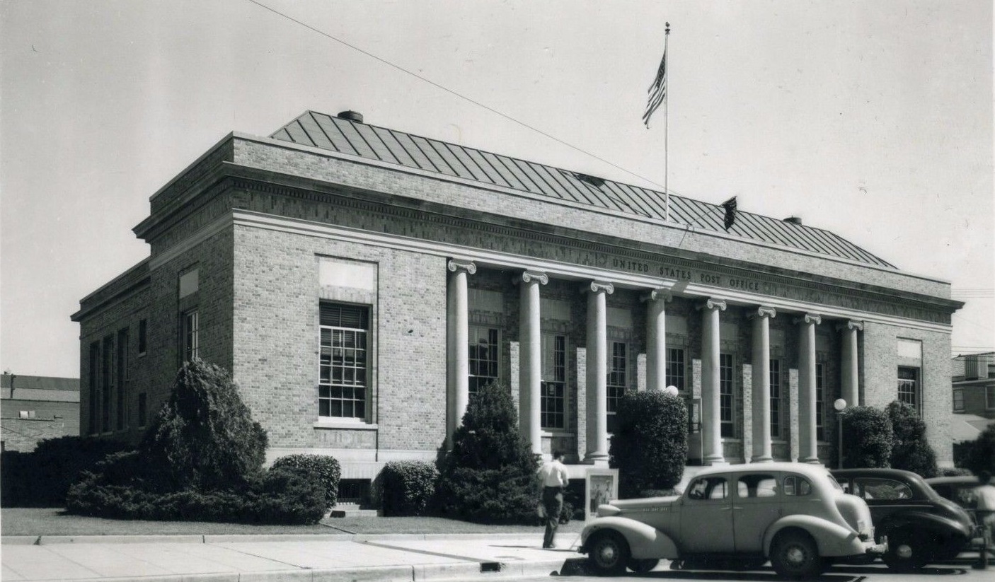 Sweetwater Texas  Post Office in 1940's