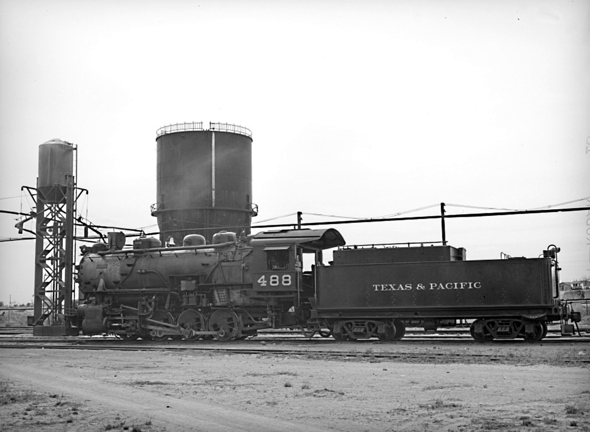 Switching Engine in Big Spring 1940