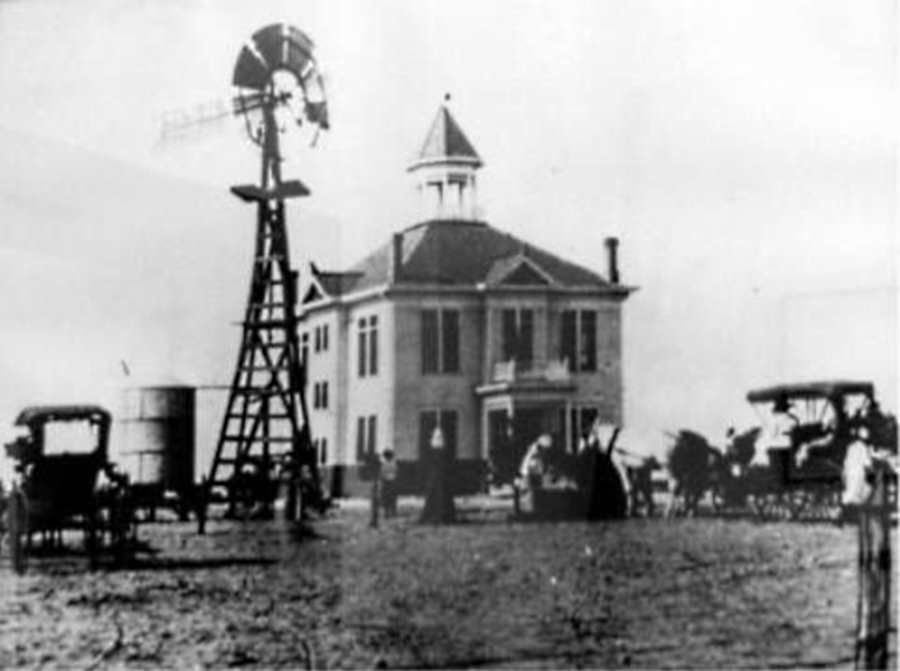 Winkler County Courthouse in 1910