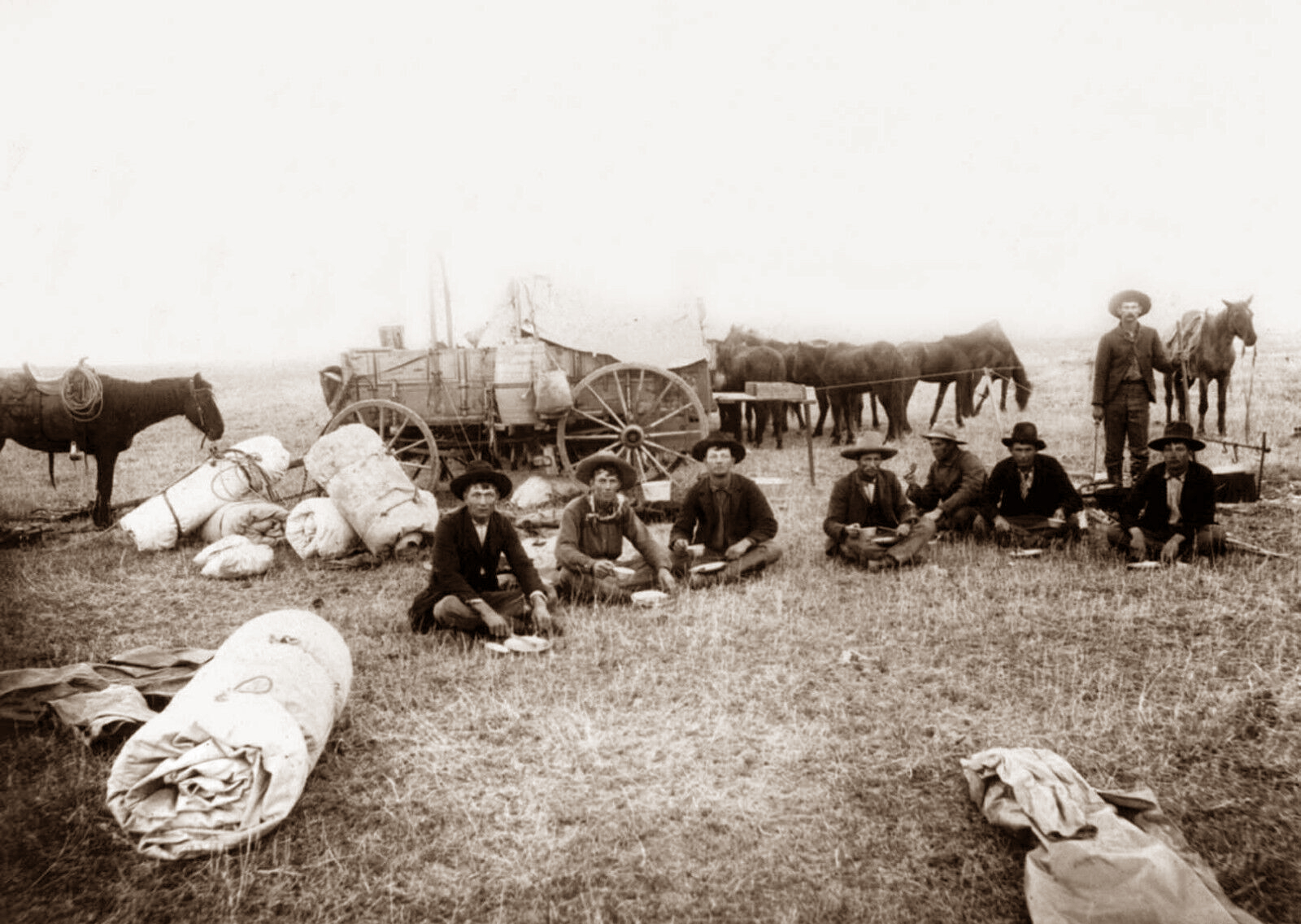 XIT Cowboys in 1890