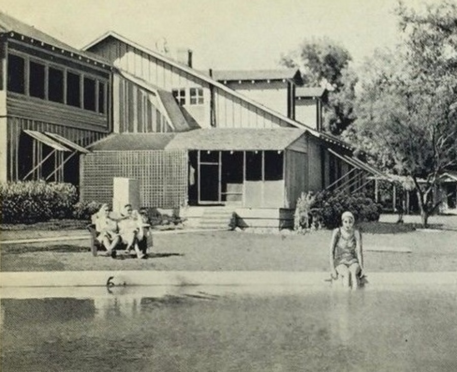 YWCA Pool in Glen Rose Texas in 1939