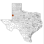 Yoakum County Map