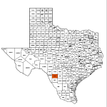 Zapata County Map
