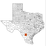 Lasalle County Texas Map