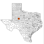 Mitchell County Tx Map